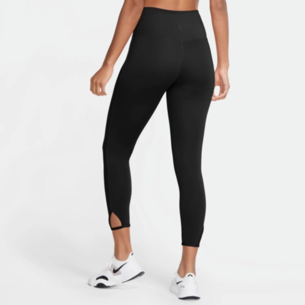 Nike Yoga High Rise Cutout Leggings 7/8 - Picture 2 of 15